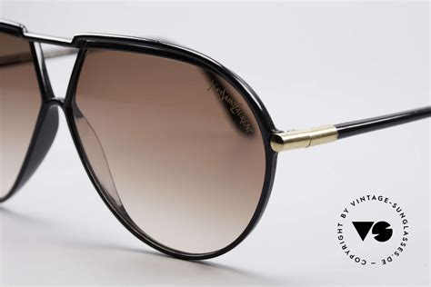 Yves Saint Laurent Aviator Sunglasses 